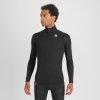 Sportful TD MID top so zipsom a dlhým rukávom čierny