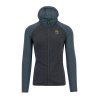 Karpos AMBRIZZOLA FULL-ZIP mikina s kapucňou vulcan/dark slate (Veľkosť M)