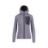 Karpos Antermoia Hoodie Dámska Flíska Lavender/Woodl.Gray (Veľkosť S)
