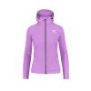 Karpos EASYFRIZZ dámska FULL-ZIP mikina s kapucňou bloom/ombre blue (Veľkosť S)