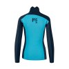 Karpos FEDERA FULL-ZIP dámska flíska Blue Atoll/Vulcan/Midnight (Veľkosť S)