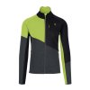 Karpos Federa Full-Zip Flíska Woodl.Gray/Black/Acid Lime (Veľkosť L)