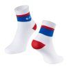 Force ponožky STRIPE krátke, bielo-modré (Varianta S-M/36-41)