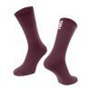 Force ponožky LONGER SLIM, vínové (Varianta S-M/36-41)