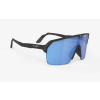 RUDY PROJECT SPINSHIELD AIR Multilaser okuliare, Rám - BLACK MATTE / Šošovky - MULTILASER BLUE