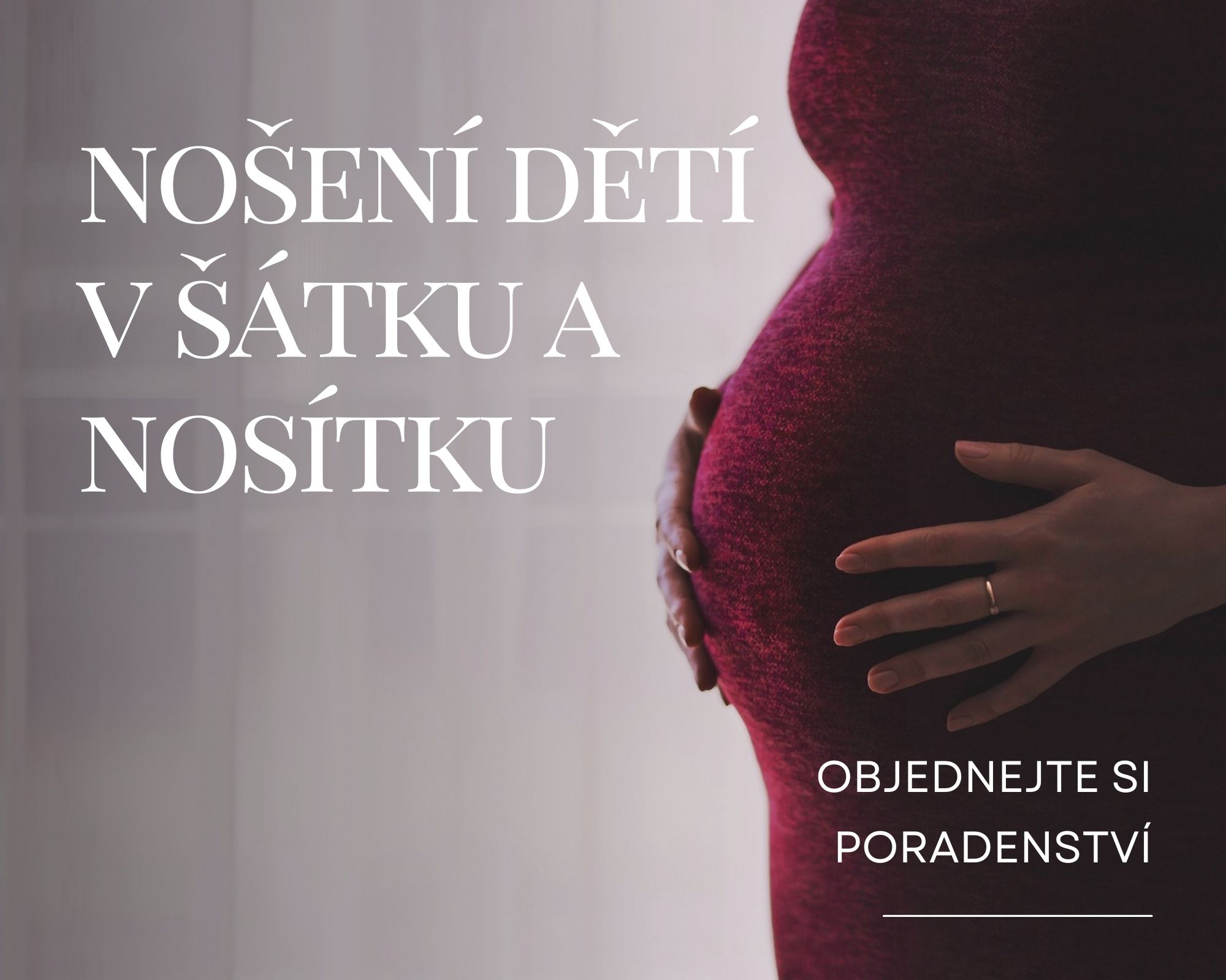 Nosíme děti