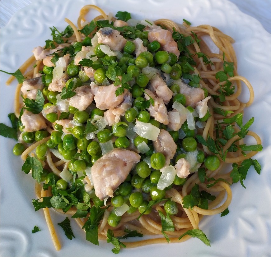 spaghetti-hrášek