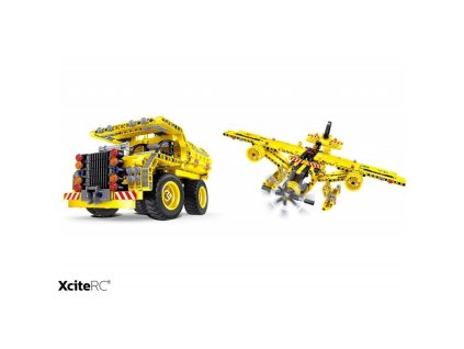 dumper letadlo teknotoys active bricks