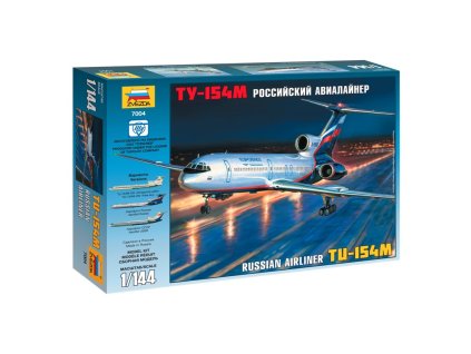 zvezda tu 154m russian airliner 1 144