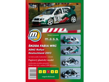 skoda fabia wrc 2003 s interierem