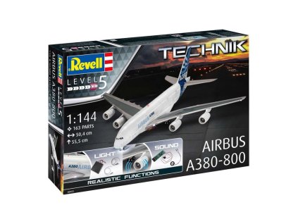 revell technik airbus a380 800 1 144