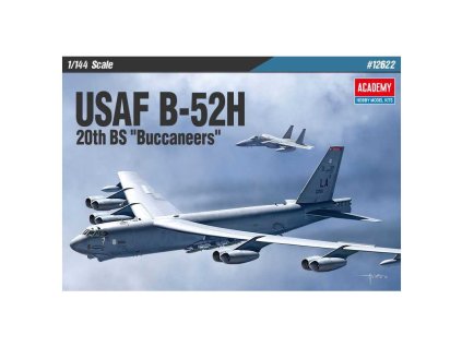 academy boeing b 52h usaf 20th bs buccaneers 1 144