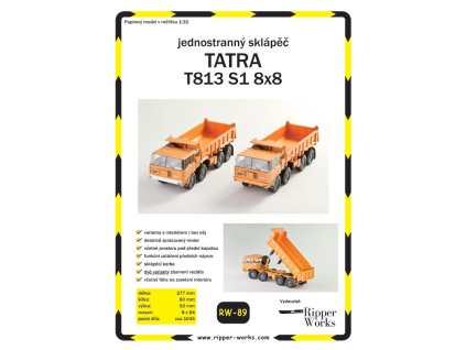 tatra 813 s1 8x8 drtikolka