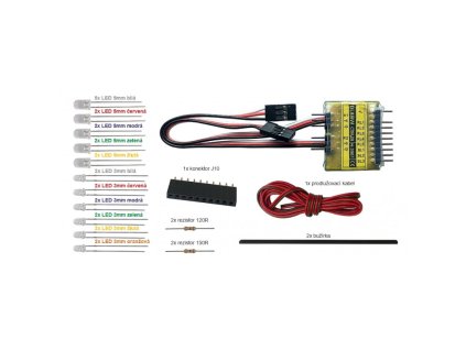 dl8bw led osvetleni modelu a maket