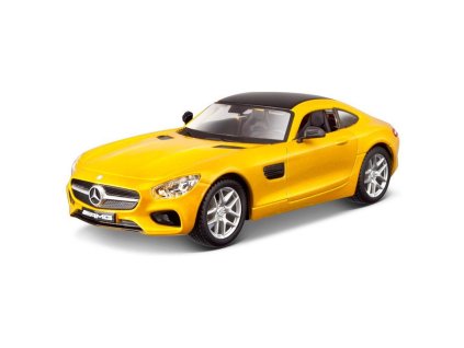 bburago plus mercedes amg gt 1 32 zluta