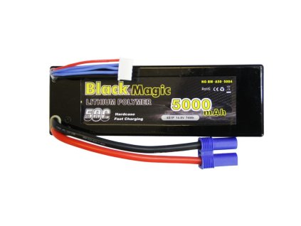 black magic lipol car 148v 5000mah 50c ec5