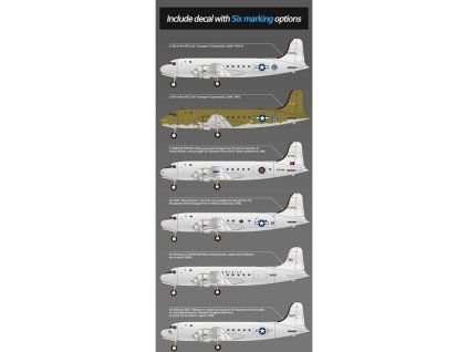 Academy Douglas USAF C-54 Skymaster (1:144)