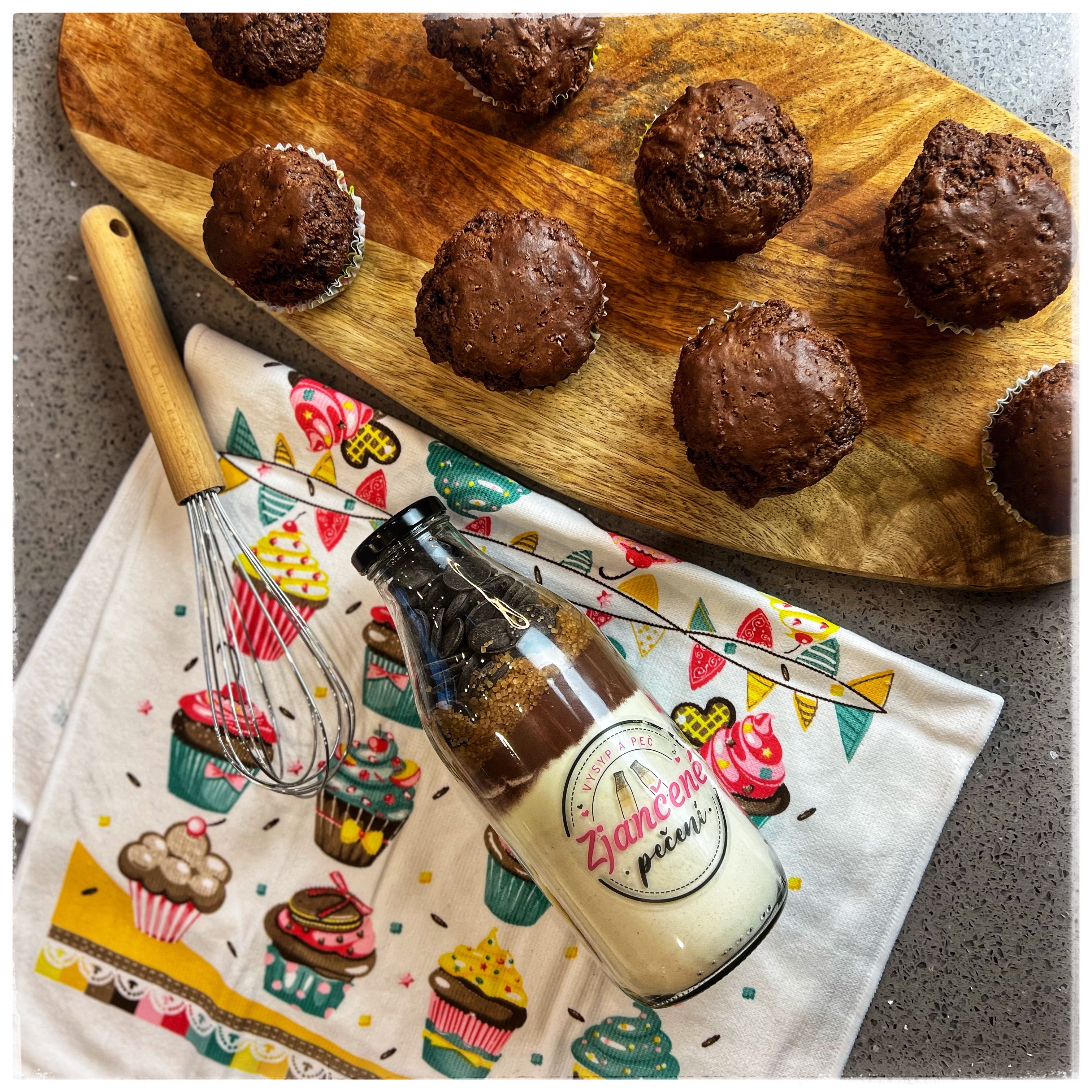 Napečené muffiny