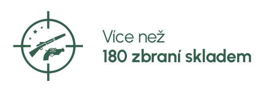Více než 180 zbraní skladem