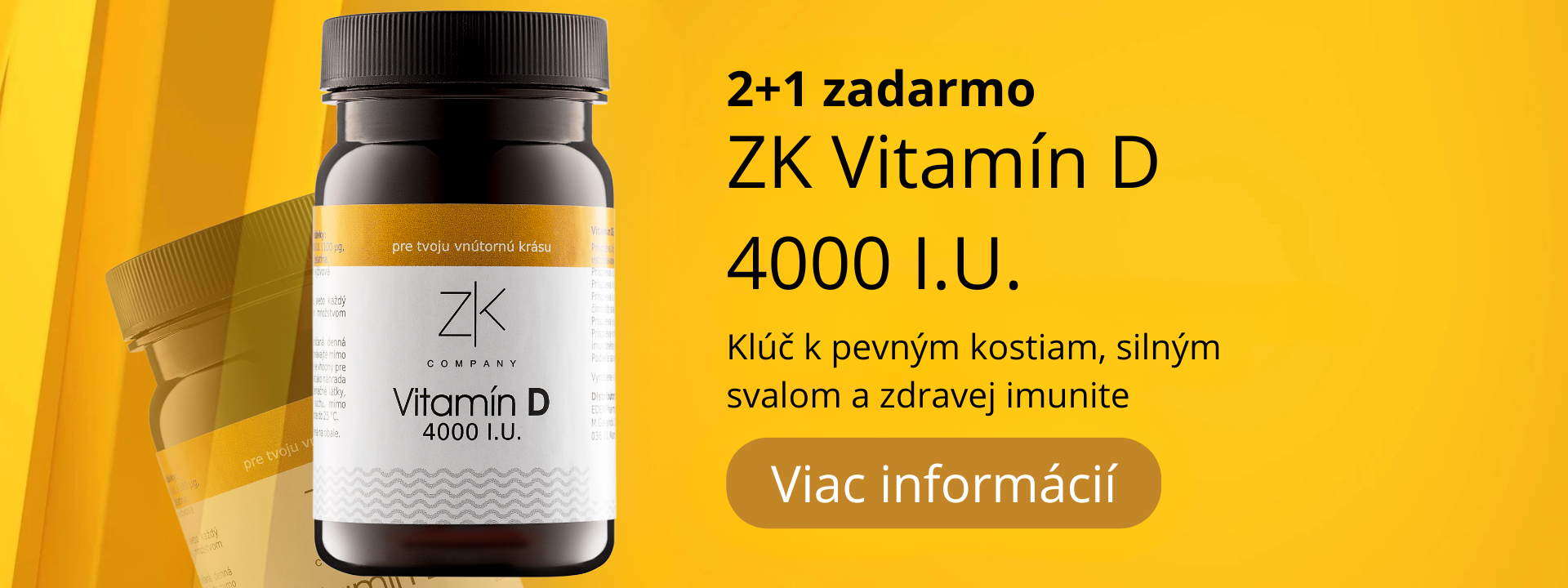 ZK Vitamín D 4000 I.U.