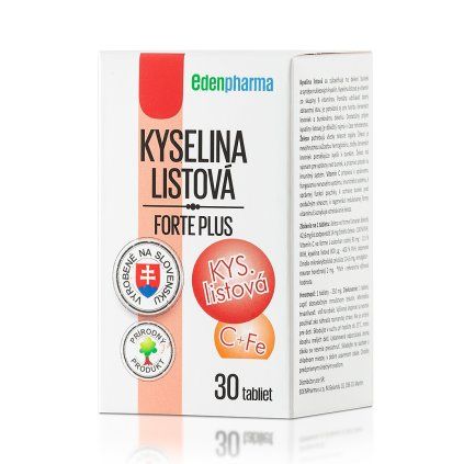 Kyselina listova 30 tbl SK