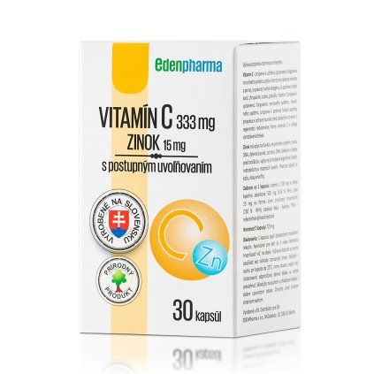 Vitamin C Zinok 30 cps SK