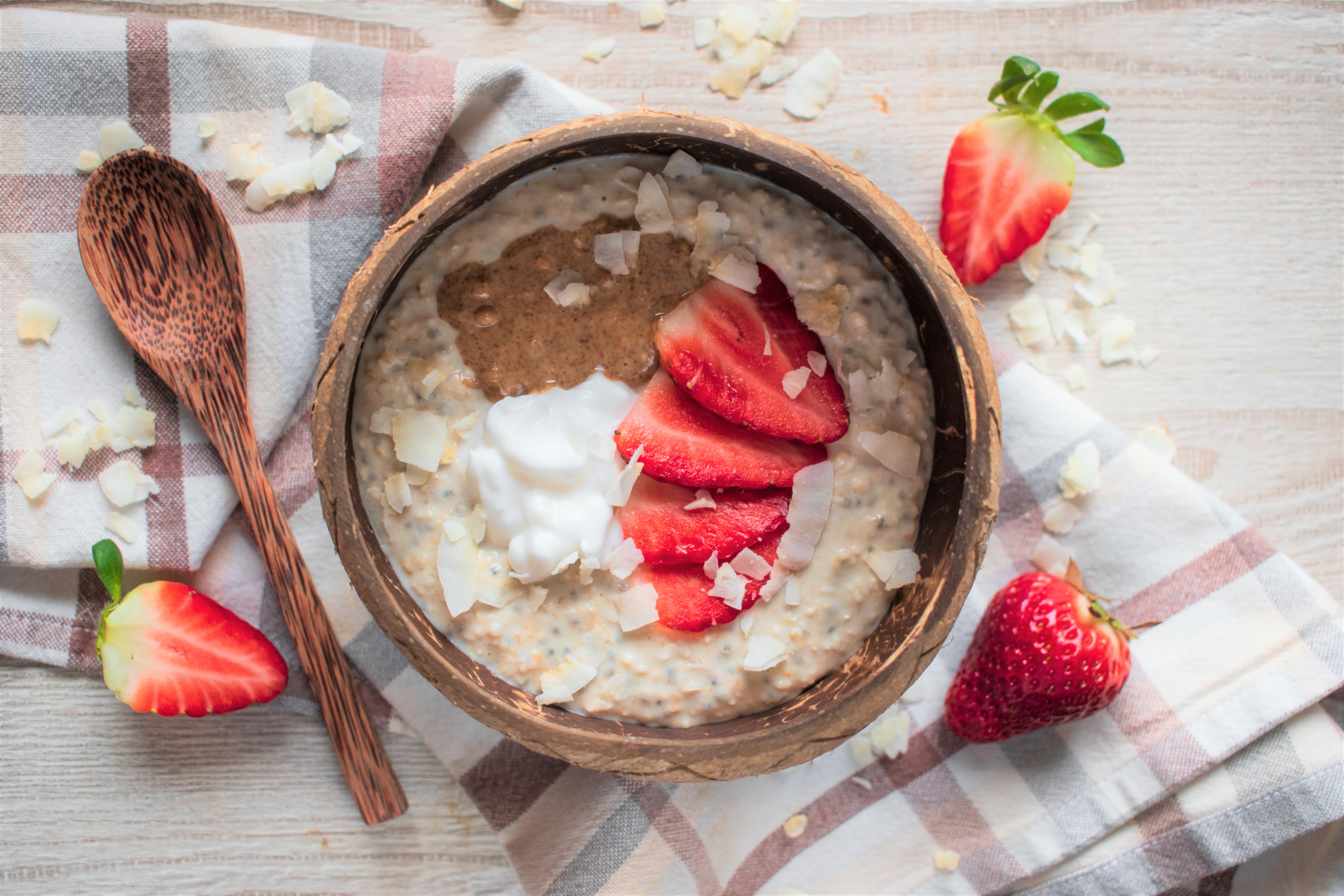 KOKOSOVÉ OVERNIGHT OATS