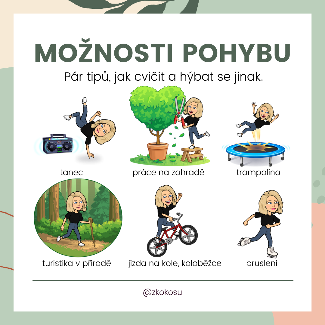 MOŽNOSTI POHYBU