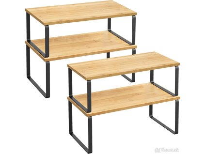 Sada 4 poličiek SONGMICS