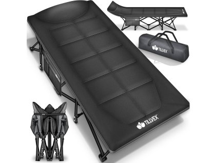 Kempingové skladacie ležadlo s taškou