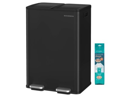SONGMICS odpadkový kôš – 2×30 l
