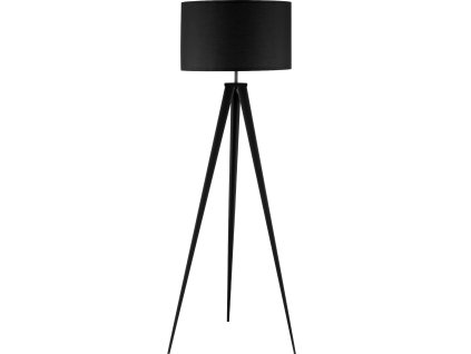 Stojaca lampa Lunaris – čierna, nová