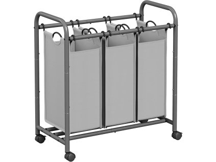 SONGMICS kôš na bielizeň s 3 vyberateľnými priehradkami