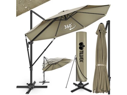 tillvex® PREMIUM slnečník 330 cm
