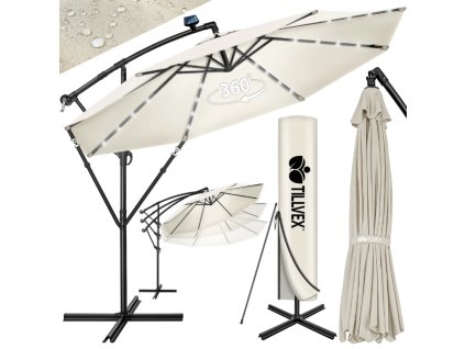 tillvex konzolový slnečník Ø 350 cm