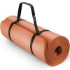 TRESKO® podložka na jogu/fitness – 185 × 60 × 1 cm, oranžová