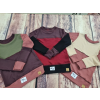 PATCHWORK ZIMNÍ merino tričko ZM Basic, DR - 110/116 (Patchwork vzor 3.0)