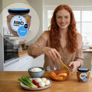Na četné žádosti našich zákazníků vyrábíme excelentní výrobek v nepálivé variantě. Naše tradiční kimči nepálivé vyrábíme...