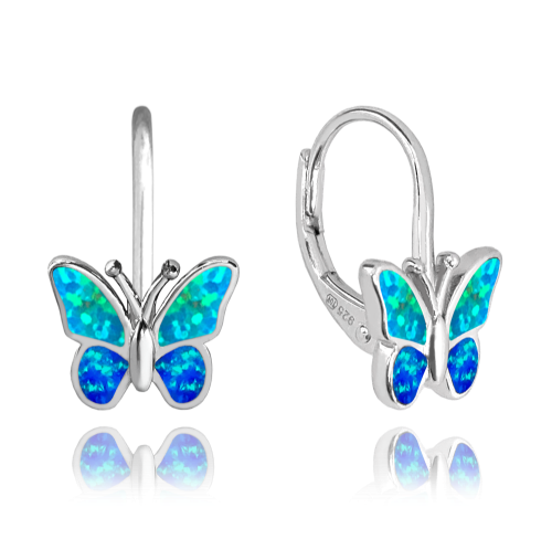 Náušnice se zapínáním na klapku