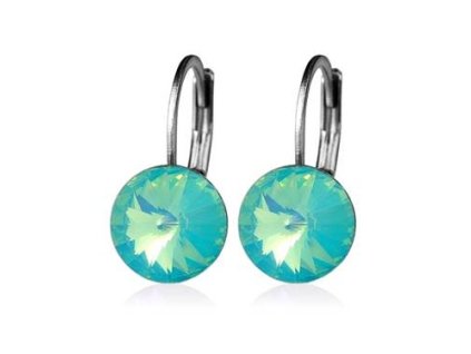ocelove nausnice opal green 8 mm 027310 pd 30