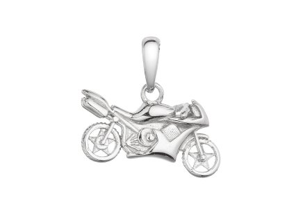 stribrny privesek motorka 135060 orx