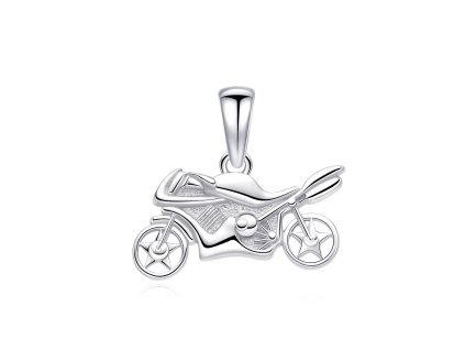 stribrny privesek motorka 158288 or
