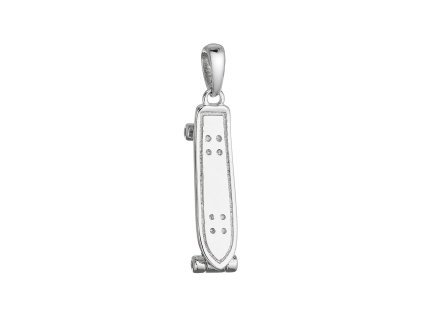 stribrny privesek skateboard 157931 or