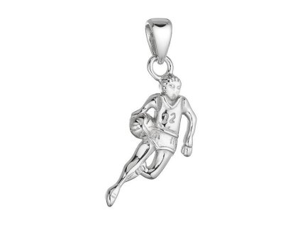stribrny privesek basketbalista 157929 orx