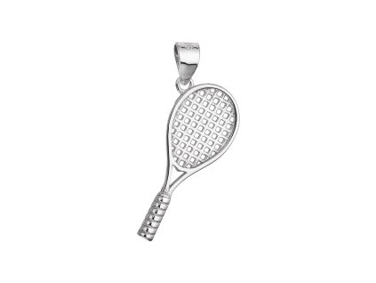 stribrny privesek tenisova raketa 155931 or