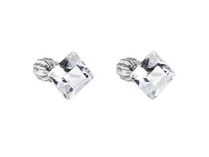 stribrne nausnice crystals from swarovskir crystal 029448 pd u
