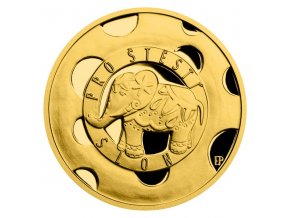 Zlatá medaile Slon pro štěstí