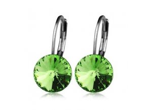 ocelove nausnice peridot 8 mm 028968 pd 30