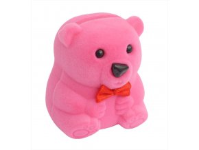 Dárková krabička - medvídek růžový