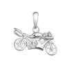 stribrny privesek motorka 135060 orx